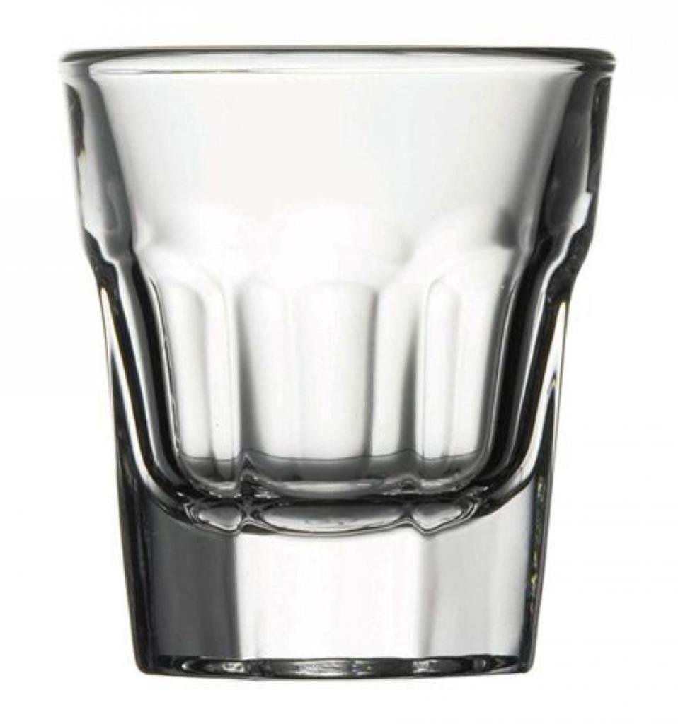 Pasabahce 52734 L Casablanca Bicchieri in Vetro da Liquore, 3.7 cl, 12 unità