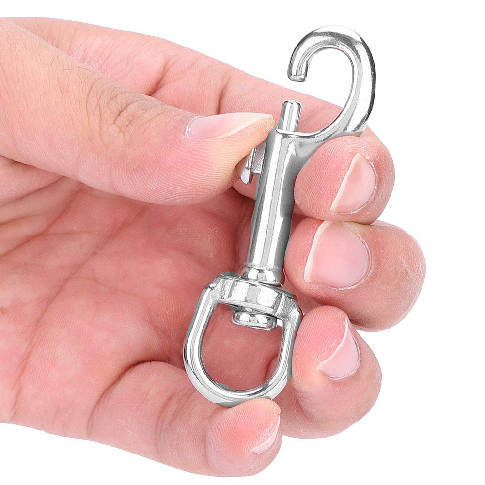 316 Stainless Steel Antirust Lightweight Single Hook for Diving, Hook for Divers (75mm SSA-DT75W)