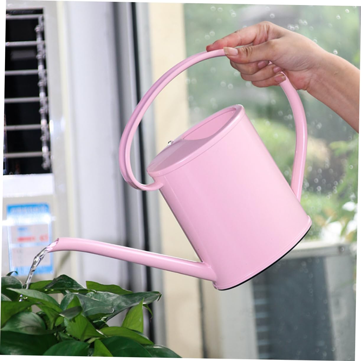 POPETPOP 2pezzi Annaffiatoio Da Giardino Beccuccio Lungo Utile Per Annaffiare Piante Casa e Giardino Manico Ergonomico Per Comodo Utilizzo Per Interni Ed Esterni