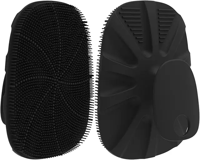 Silicone Body Scrubber: Hygienic Exfoliating Bath Brush for Men, Women & Baby