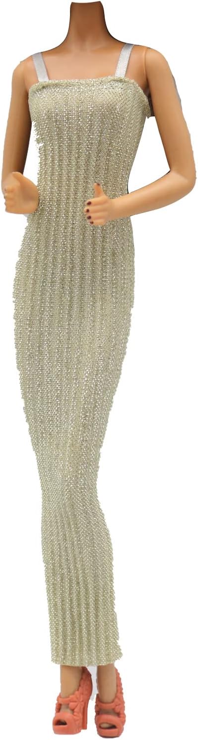 Doll Clothes, 5 Sets Outfits Winter Dresses Pants Windbreaker Hat for 11.5 inch Dolls Accessories Random Style (C) - Image 4