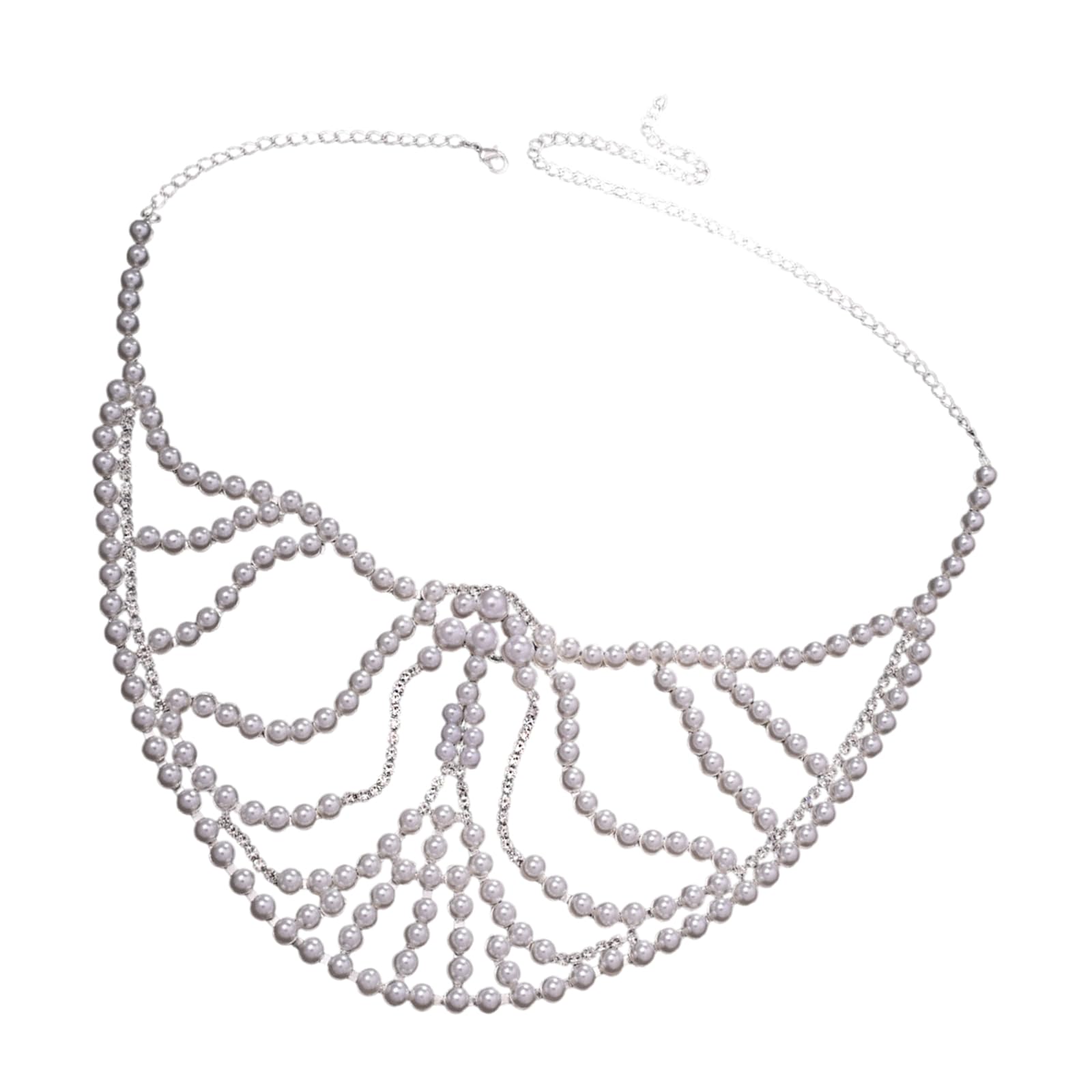 Accesorio multifuncional de media cara con diamantes de imitación para cosplay, joyería de moda para todas las edades, para mujeres y banquetes