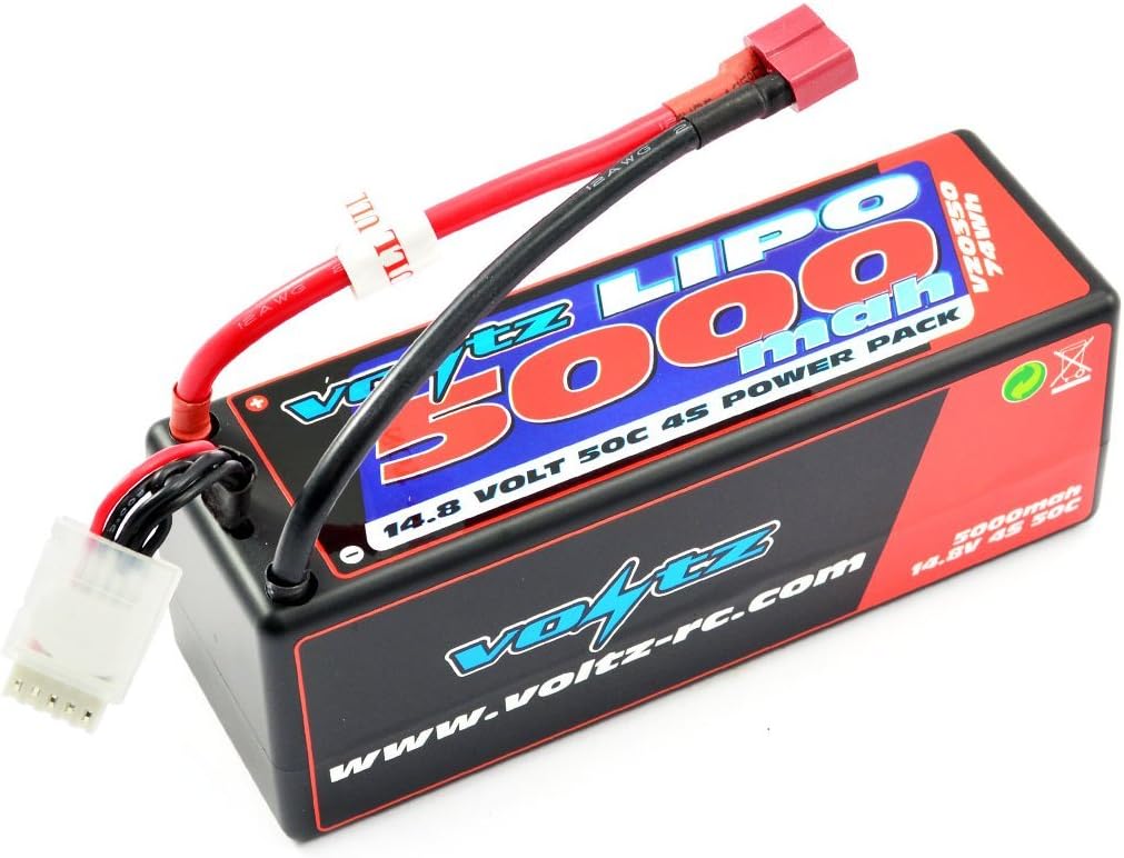 5000mAh Hard Case 14.8v 30c Lipo Stick Pack [VZ0350]