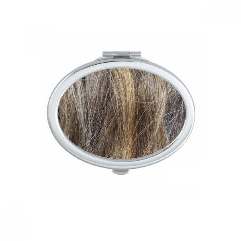 Miroir compact mignon pour corriger le maquillage et éliminer les imperfections du teint