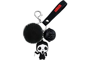 Halloween Gifts for Men Women Ghost Face Keychains