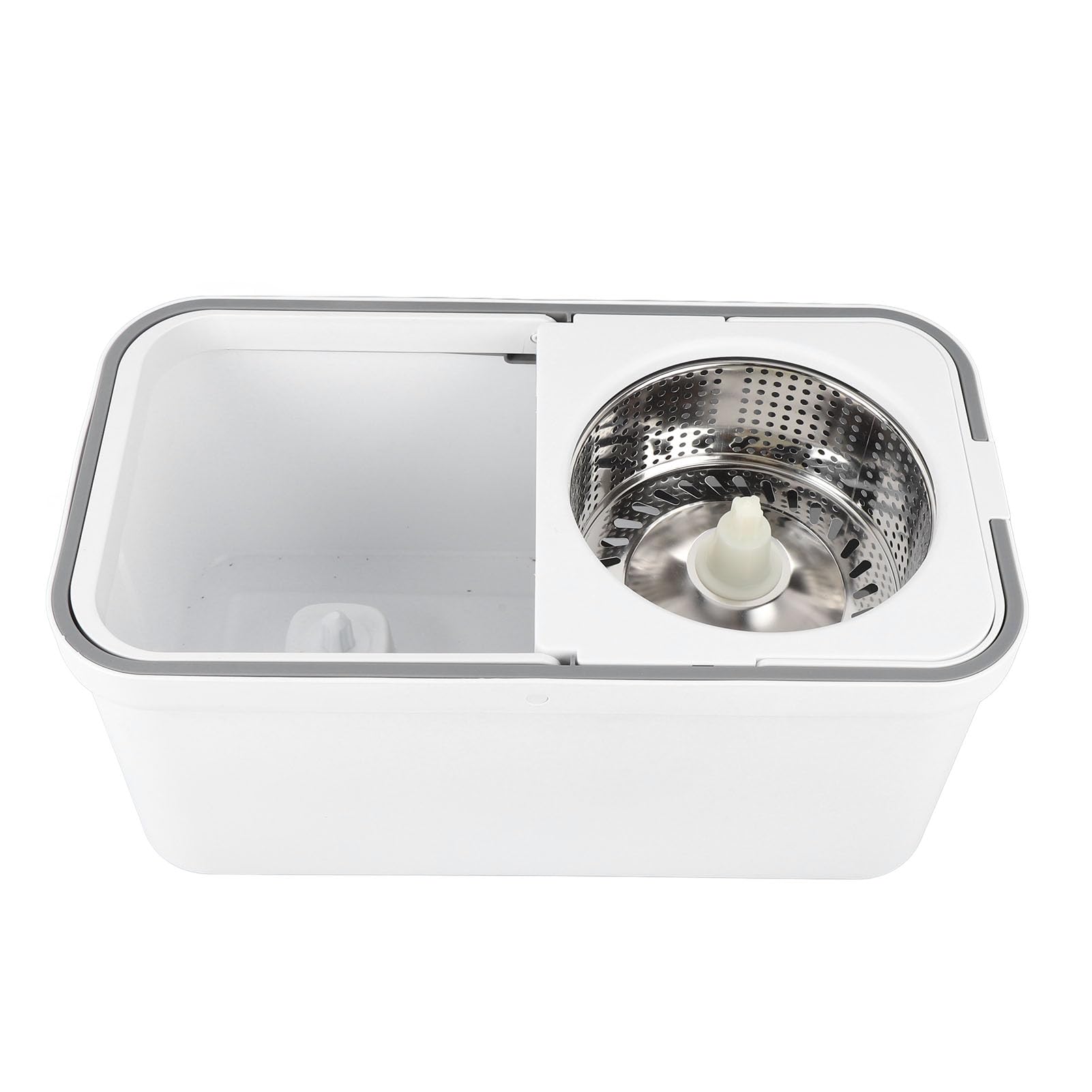 Cubo de Fregona Giratoria con Juego de Escurridor para una Limpieza Eficiente del Suelo Cabezal de Fregona de Microfibra de 360 ​​Grados para Uso Doméstico