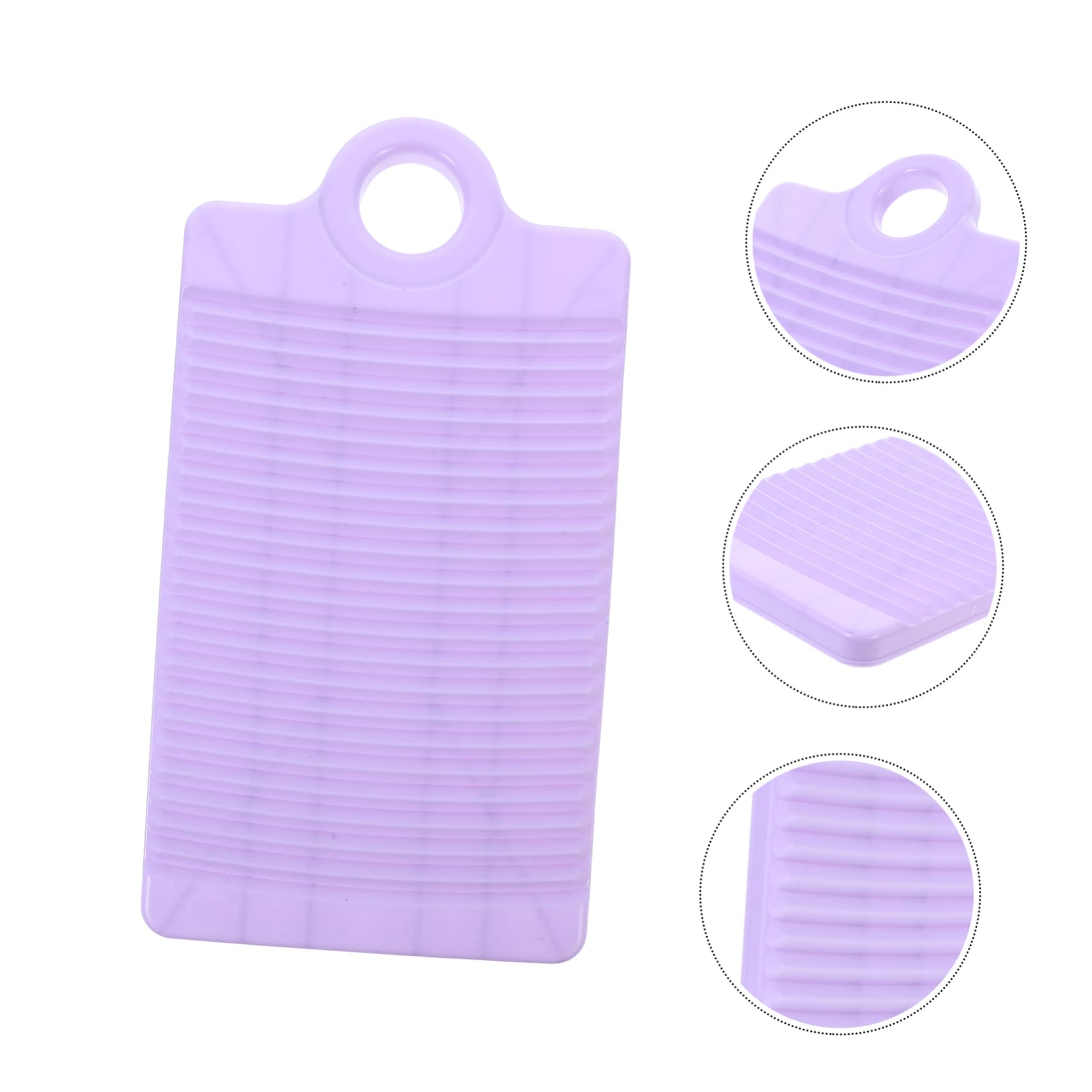 FOMIYES 5 Piezas Plástico Antideslizante Mini Tabla para Lavar Ropa Manual de Mano para Lavandería Hogar Multifuncional Limpieza Rápida y Seguro Agarre