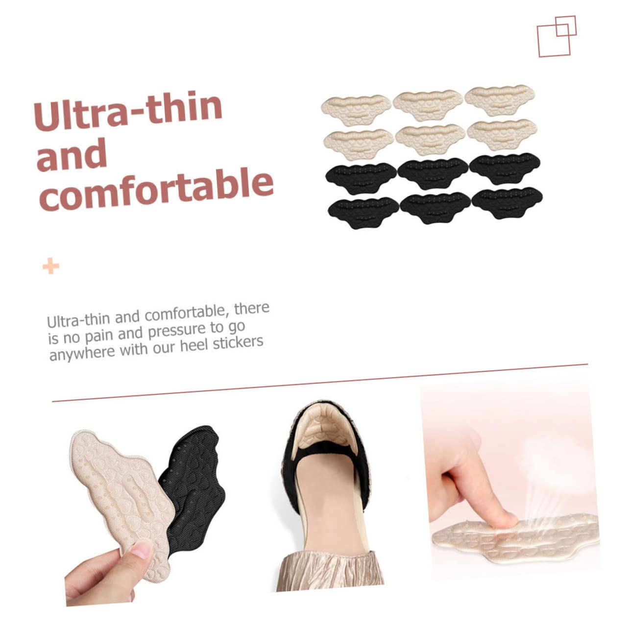 Healeved 30paare Anti-rutsch Fersenpolster Für Damen Selbstklebende Fersenschoner Bequem Und Atmungsaktiv Geeignet Für High Heels Und Lederschuhe Effektiver Schutz Vor Reibung Und Blasen