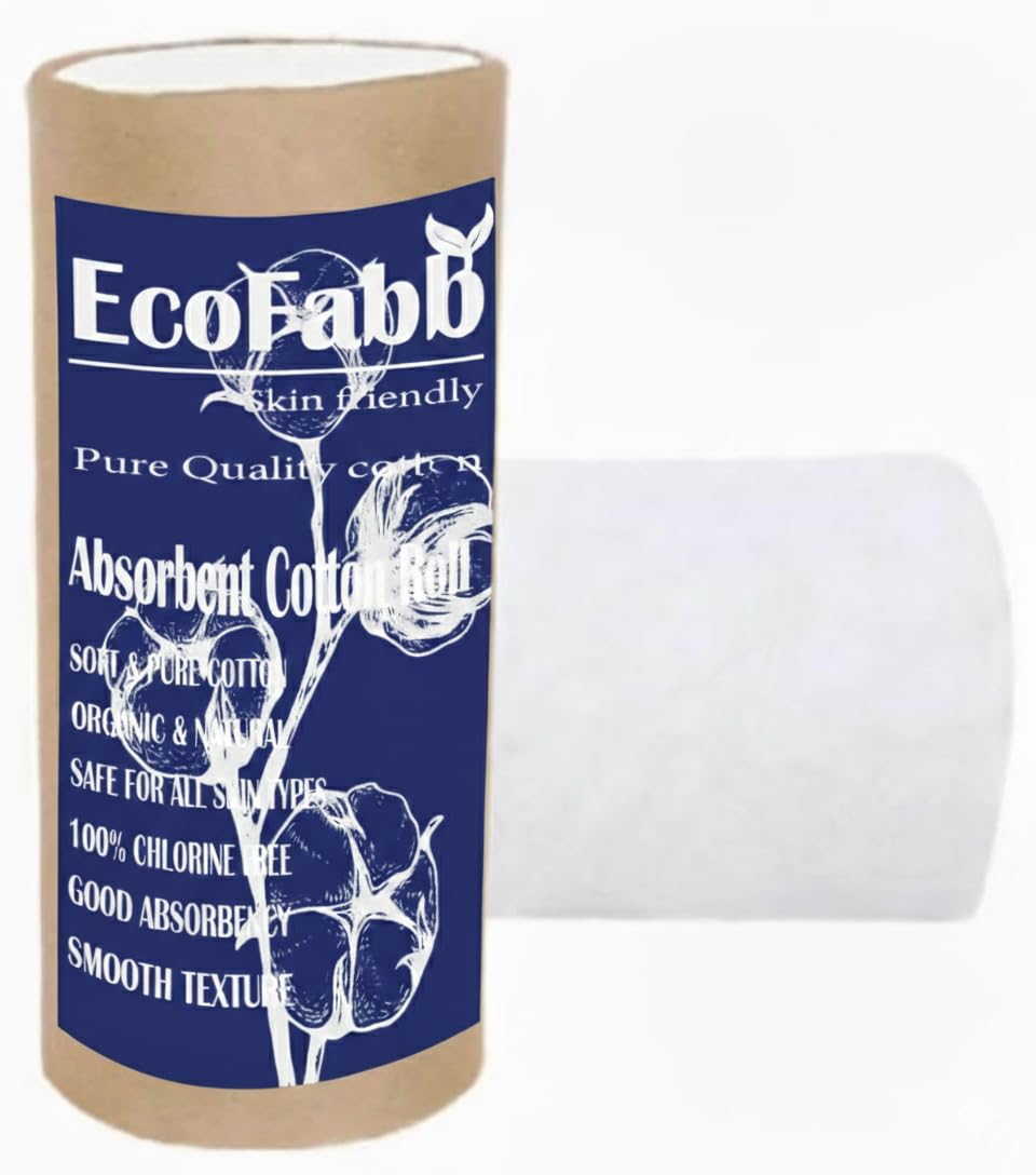 Cotton Roll Pure Quality for Baby care | Cometic & Skincare Use | Soft Cotton for Cleaning Wound's | Art & Craft's | Medical Use Hospital grade 1KG OR 500GM*2-picture-22