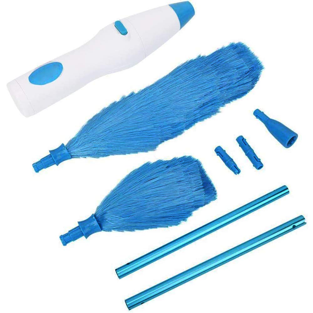 Spolverino Elettrico Ricaricabile 360&deg; - Piumino Rotante Per Casa, Ufficio E Auto