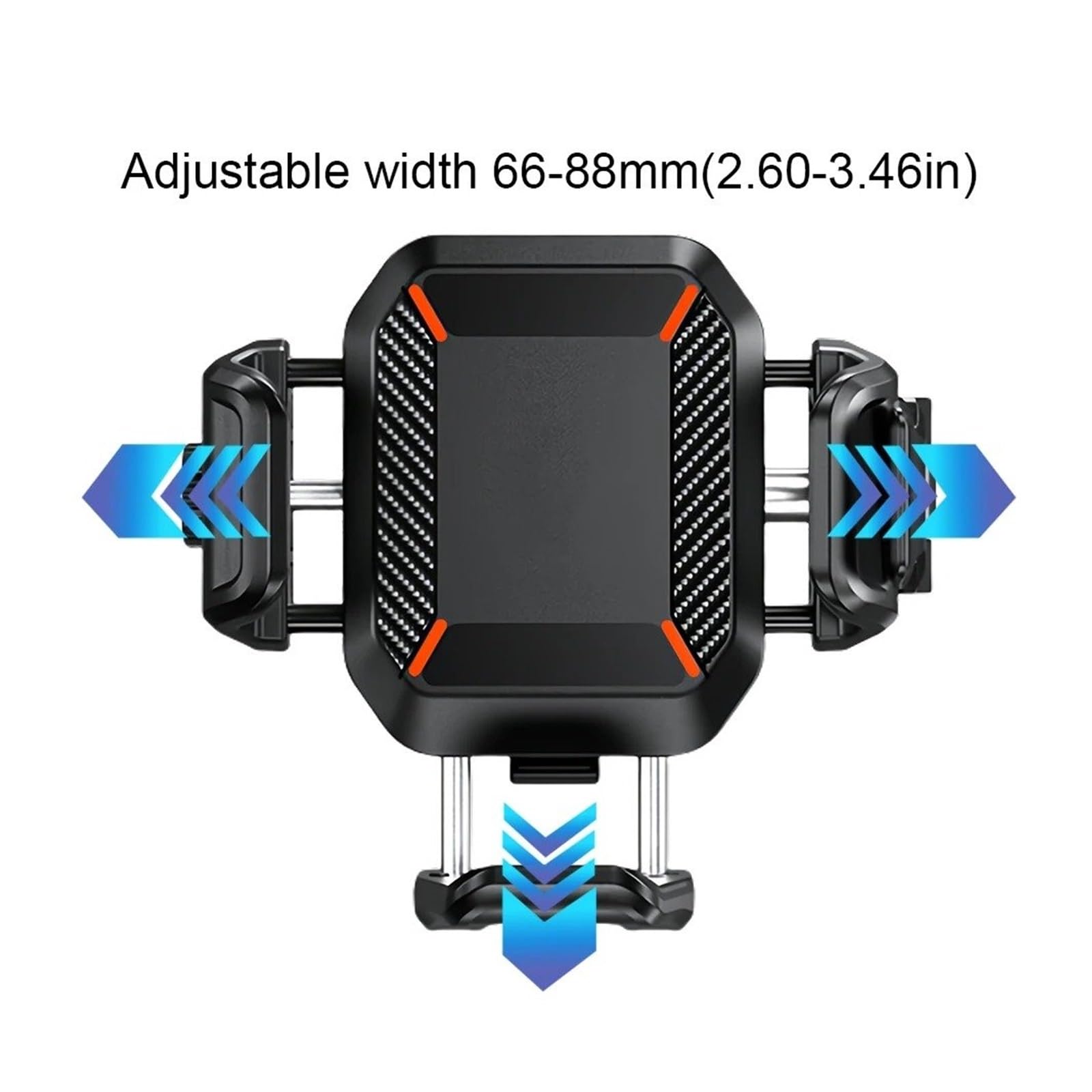 Support Téléphone Moto Support De Guidon De Vélo Moto Support Anti-Vibration Support De Téléphone Portable Guidon Support De Navigation GPS Antivol Support Telephone Velo(Handblebar)