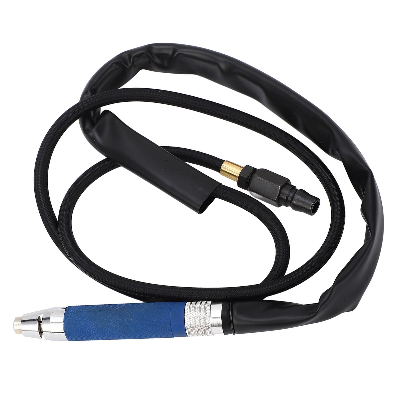 1/4in Tungsten Steel Air Die Grinder Kit, 60000rpm Handheld Engraving Pen with Alloy Gears, for Precision Grinding, Polishing, Cleaning Accessories, Stones, Woods with M2,M3