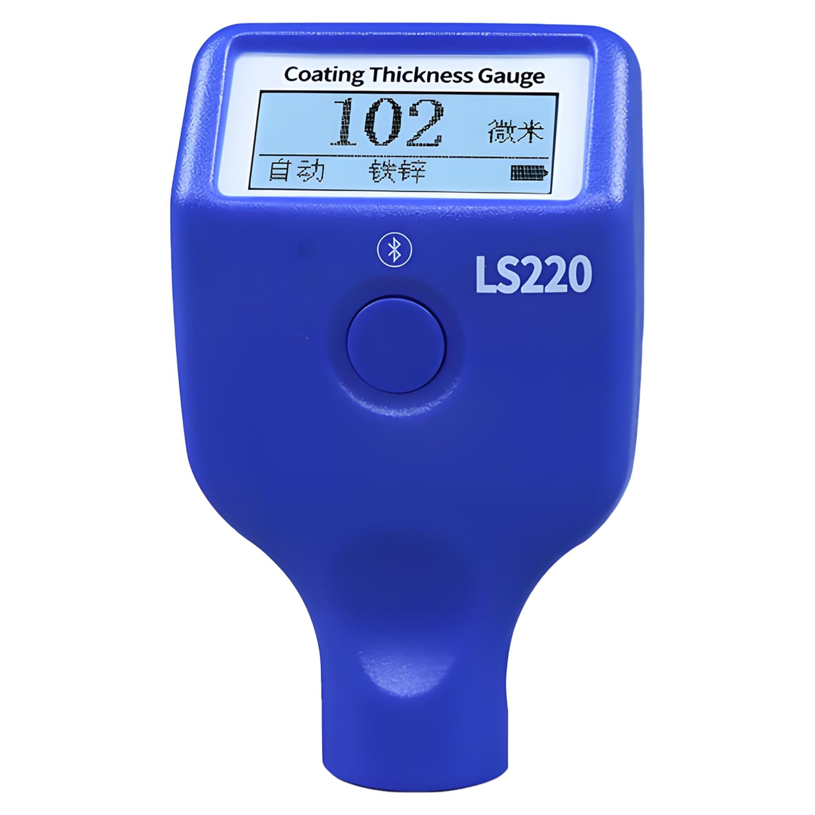 Medidor de espesor de pintura LS236 para automóviles, doble pantalla LS220 | Funciona a -40 °C, medición precisa para pintura de automóviles, conmutación automática Fe/NFe con sonda de rubí.