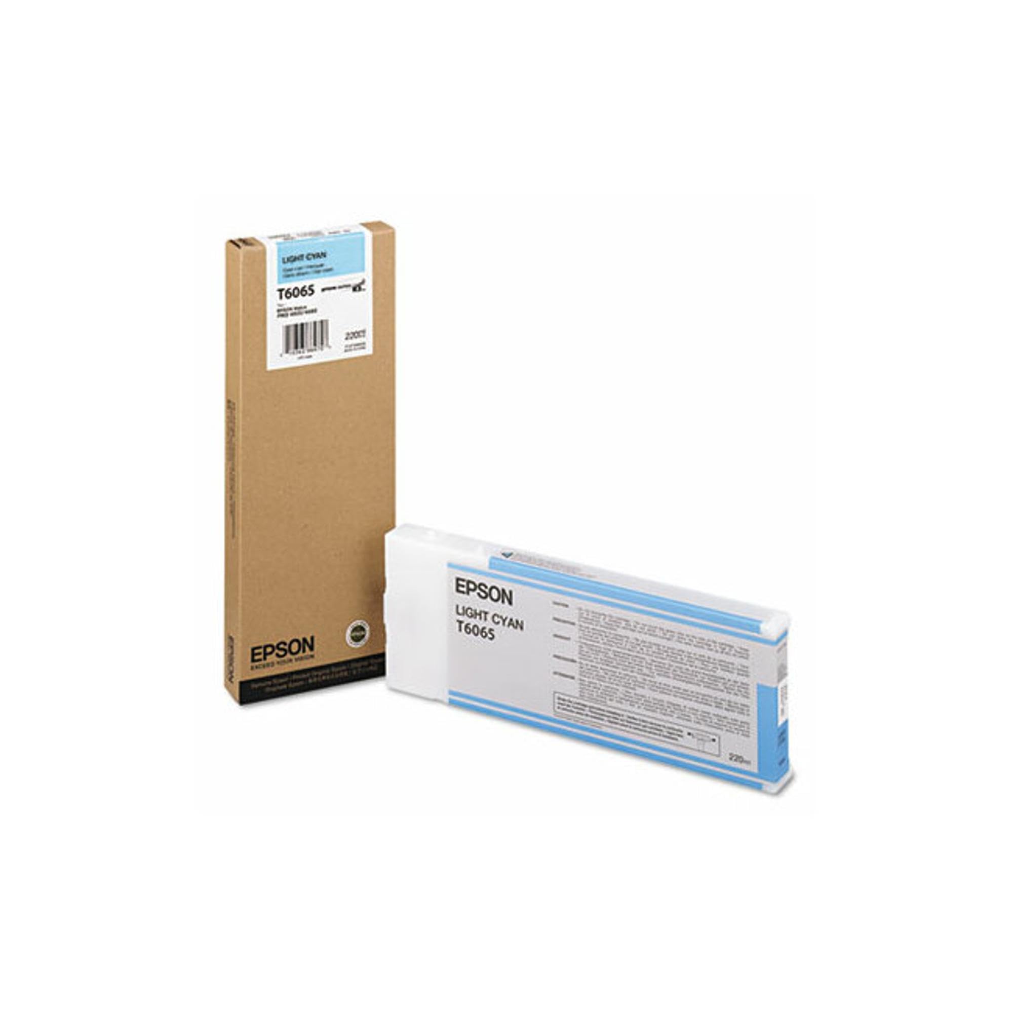 Amazon.com: Epson UltraChrome K3 Ink Cartridge - 220ml Light Cyan ...