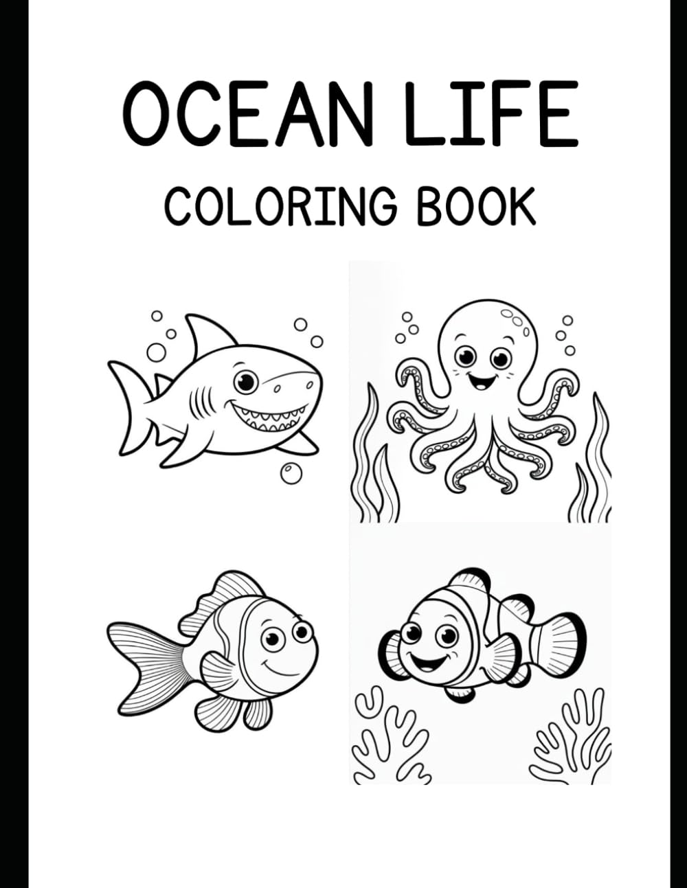 Ocean Life Coloring Book