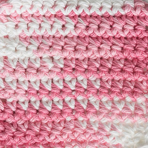 Image of Lily Sugar 'N Cream The Original Ombre Yarn, 4-ply worsted, Strawberry, 2 Ounces /95 Yards (Pack of 1)