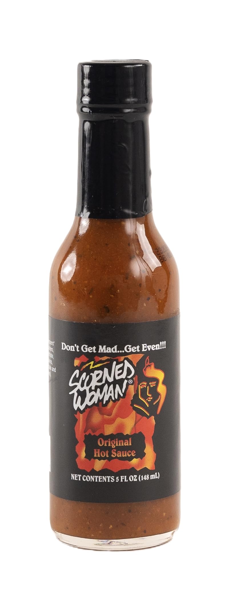 Hot Sauce, 5-Ounce Glass (Pack of 6)