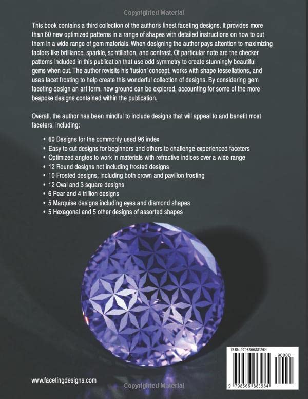 A collection of my best Gemstone Faceting Designs Volume 3 - Image 2