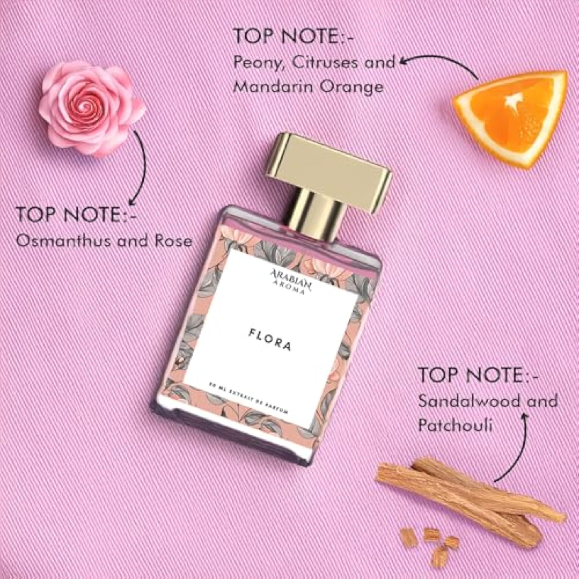 Flora Perfume for Women, Elegant & Long-Lasting