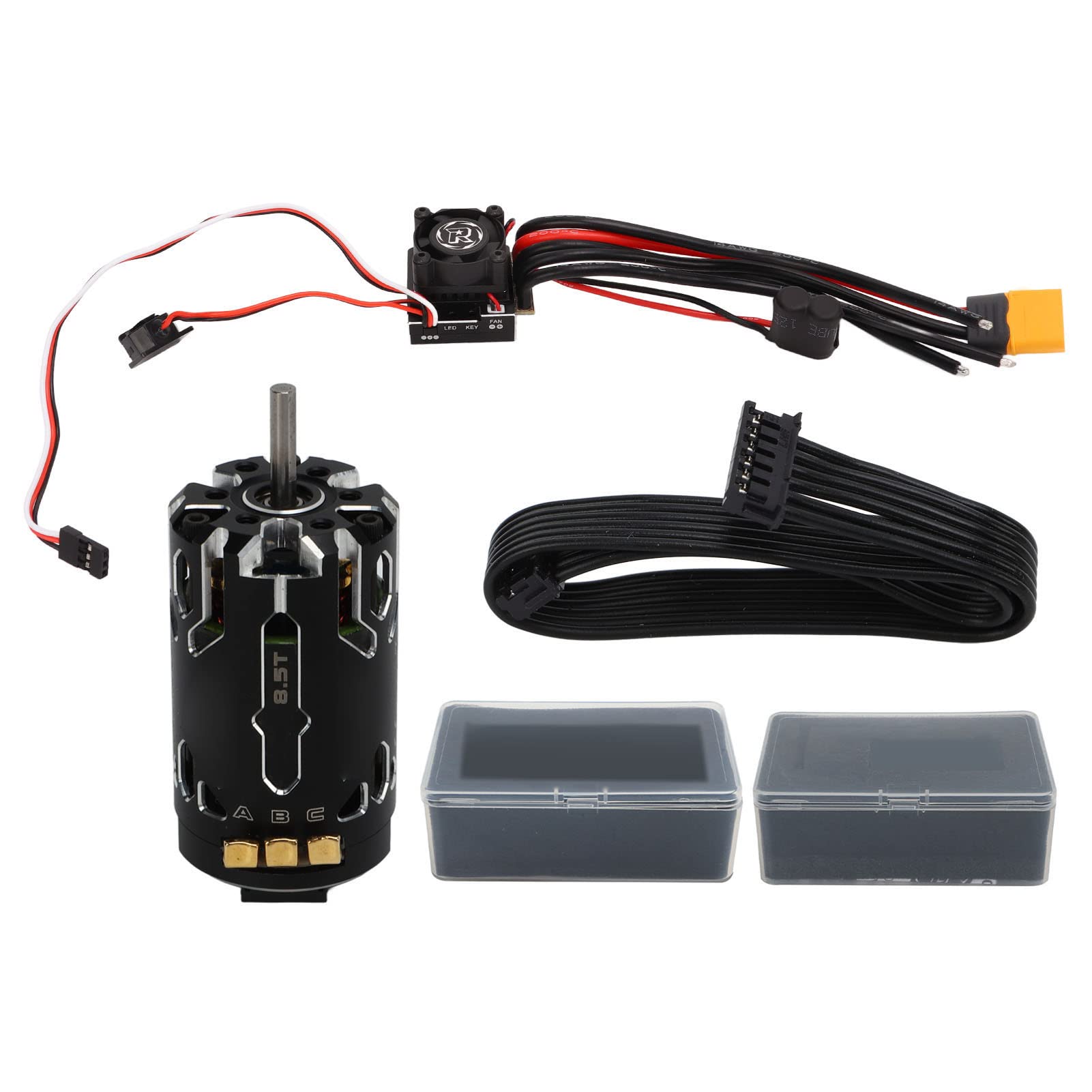Bezszczotkowy Silnik z Czujnikiem 380 8,5 T z Zestawem TS80A ESC,