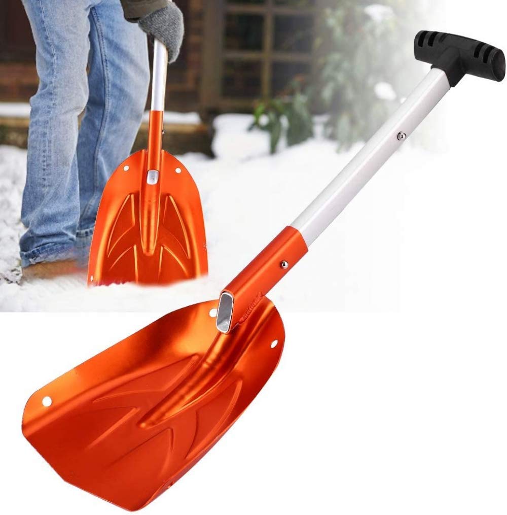 zaizai Pala Invernale, Pala da Neve in Lega di Alluminio Pala da Neve di Colore Brillante Pala da Neve telescopica Pala da Neve, Campeggio per Auto per casa all'aperto