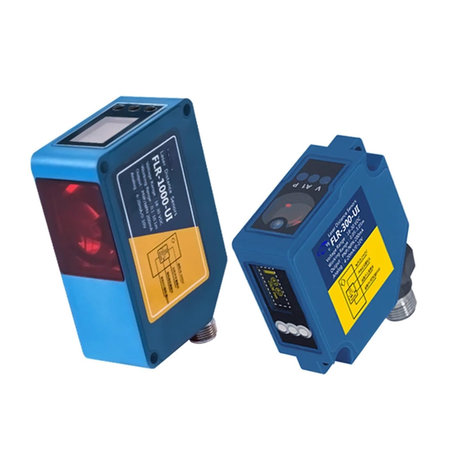 JJKKOZVQF 1PCS displacement ranging sensor FLR-1000-UI range 3-10m switch analog sensor(FLR-1000-UI)