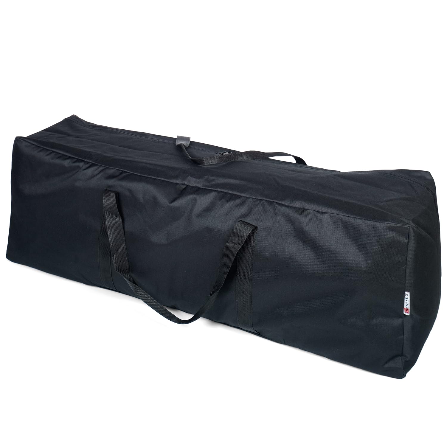 XXL Gestängetasche 120 x 45 x 40 cm – Zelttasche für Vorzelt, Campingzelt & Pavillon – Robuste Transporttasche aus Polyester – Schwarz