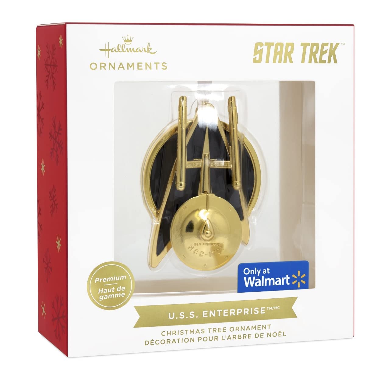 Buy Hallmark Ornaments Premium Star Trek U.S.S. Enterprise, Walmart