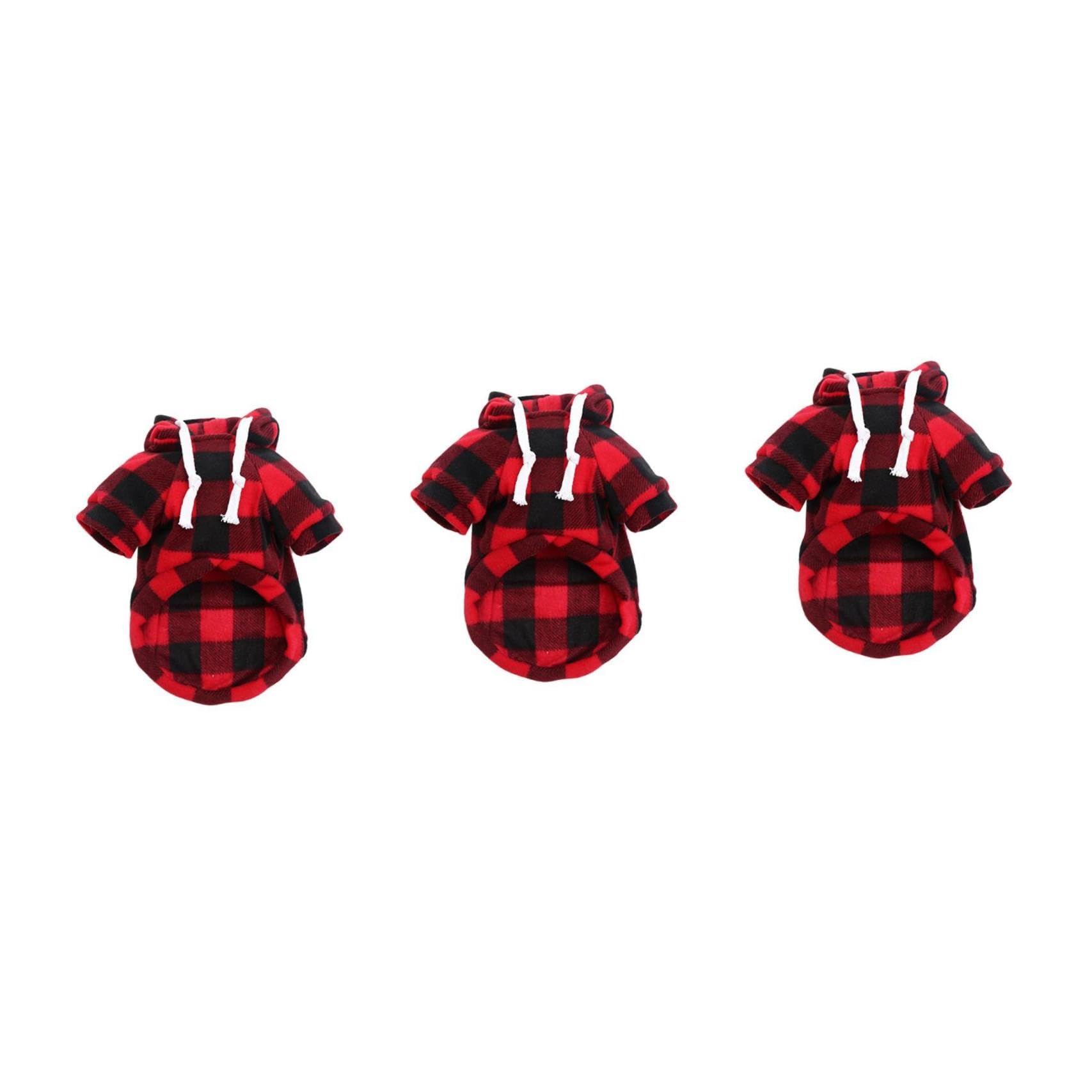 Sosoport 3 Pezzi Costume Natalizio Per Animali Domestici Giacca Per Cani Di Cintura Abbigliamento Per Cani Alla Moda E Pratico Per Natale
