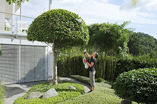 Akku-Teleskop-Heckenschere IKRA IATHS mit 43 cm Schnittlänge