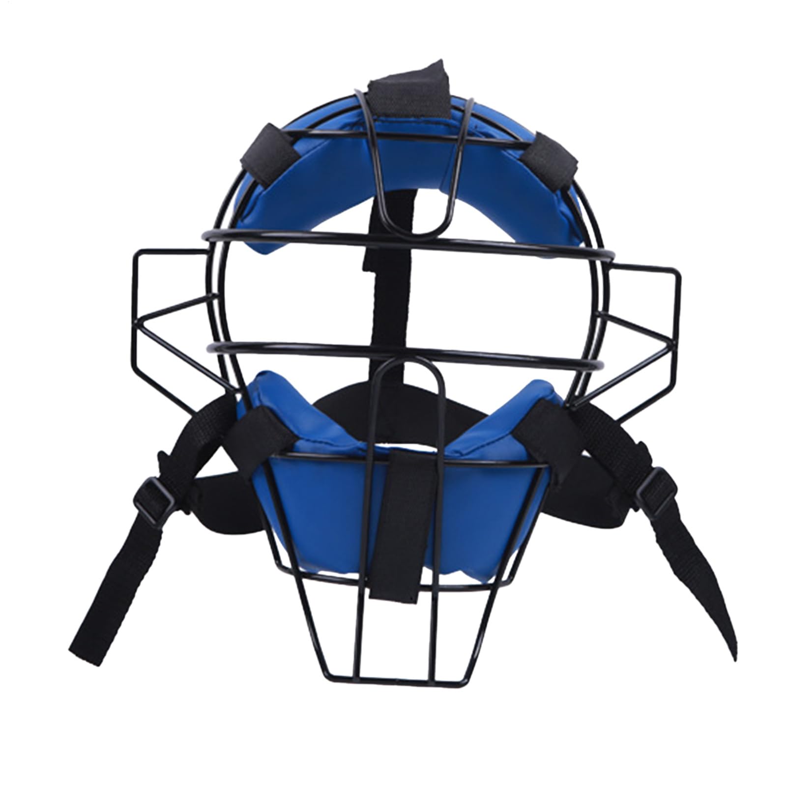 Softball-Catcher-Maske, leichte Schiedsrichter-Maske,Schützendes, verstellbares Geschirr Softball Fielder's Masque - Traditionelle Baseball-Fängermaske aus hohlem Stahl mit bequemer Passform für Softb