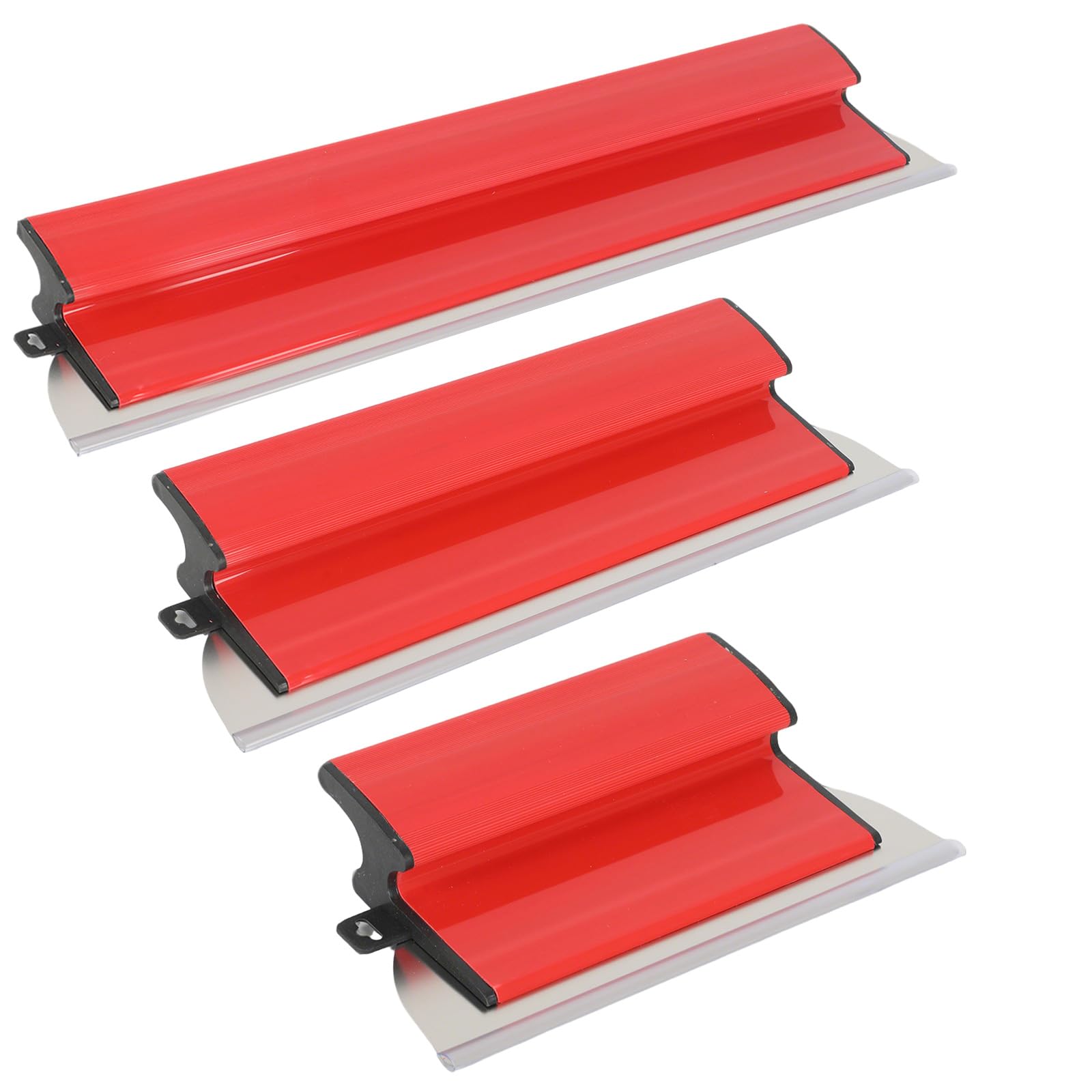 Set di spatole per superfici con 3 lame in acciaio inox (25 cm + 40 cm + 60 cm), set di spatole con manico a Z, spatola grande per grandi aree di lavoro, decorazione da parete