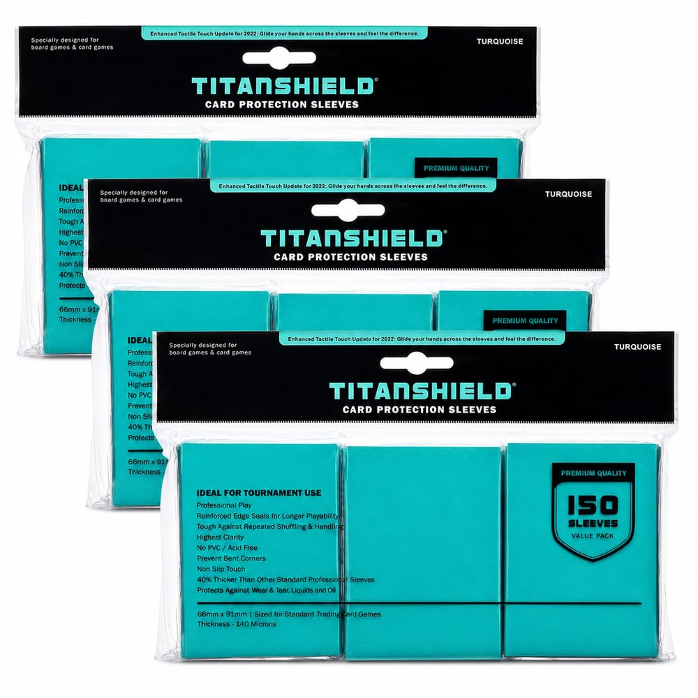 TitanShield, Turquoise, Standard | 66x91mm