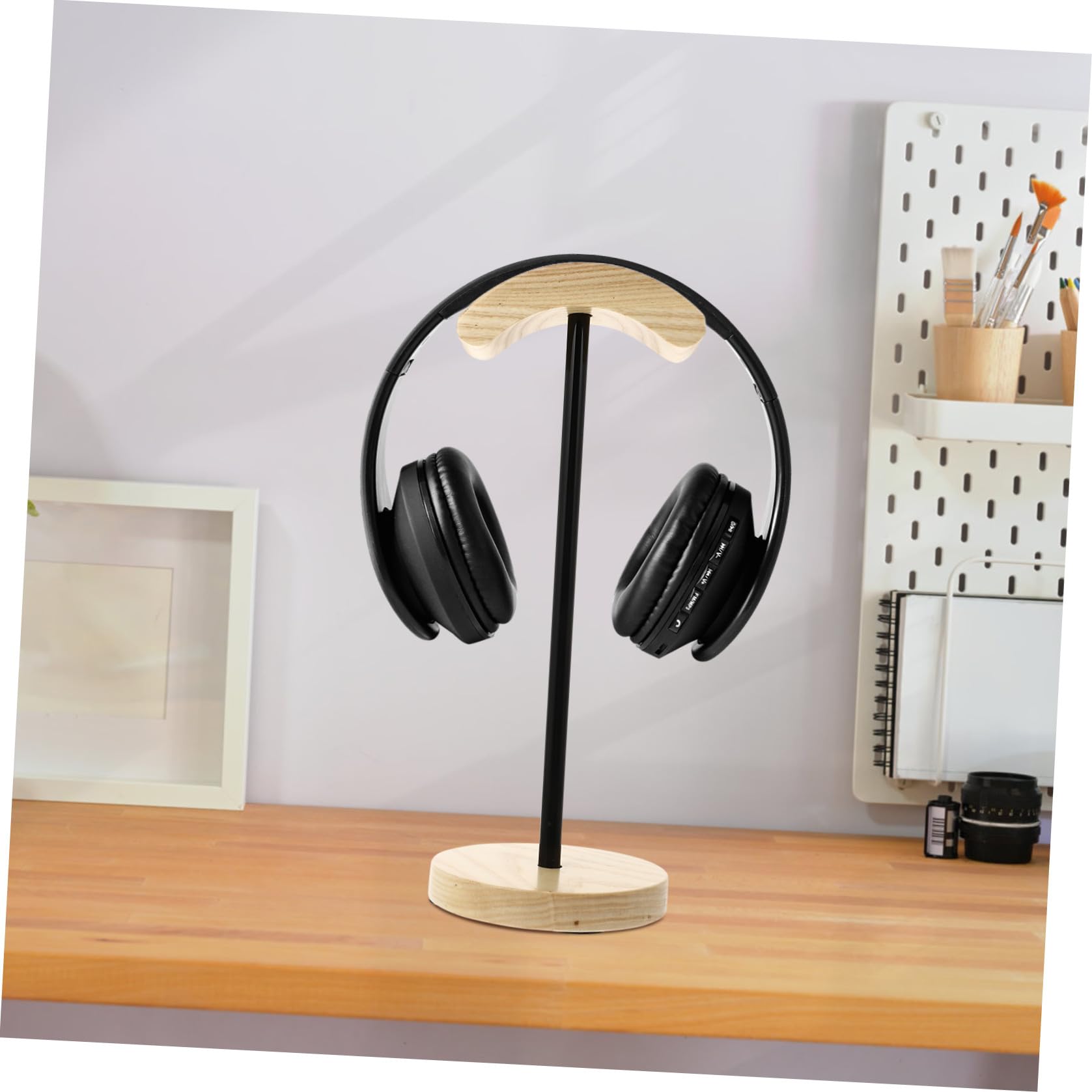 Kopfhörer Halterung Aus Stabiler Headset Für Gaming Büroanwendungen Universeller Kopfhörer Rack Mit Mittlerem Säulen Design