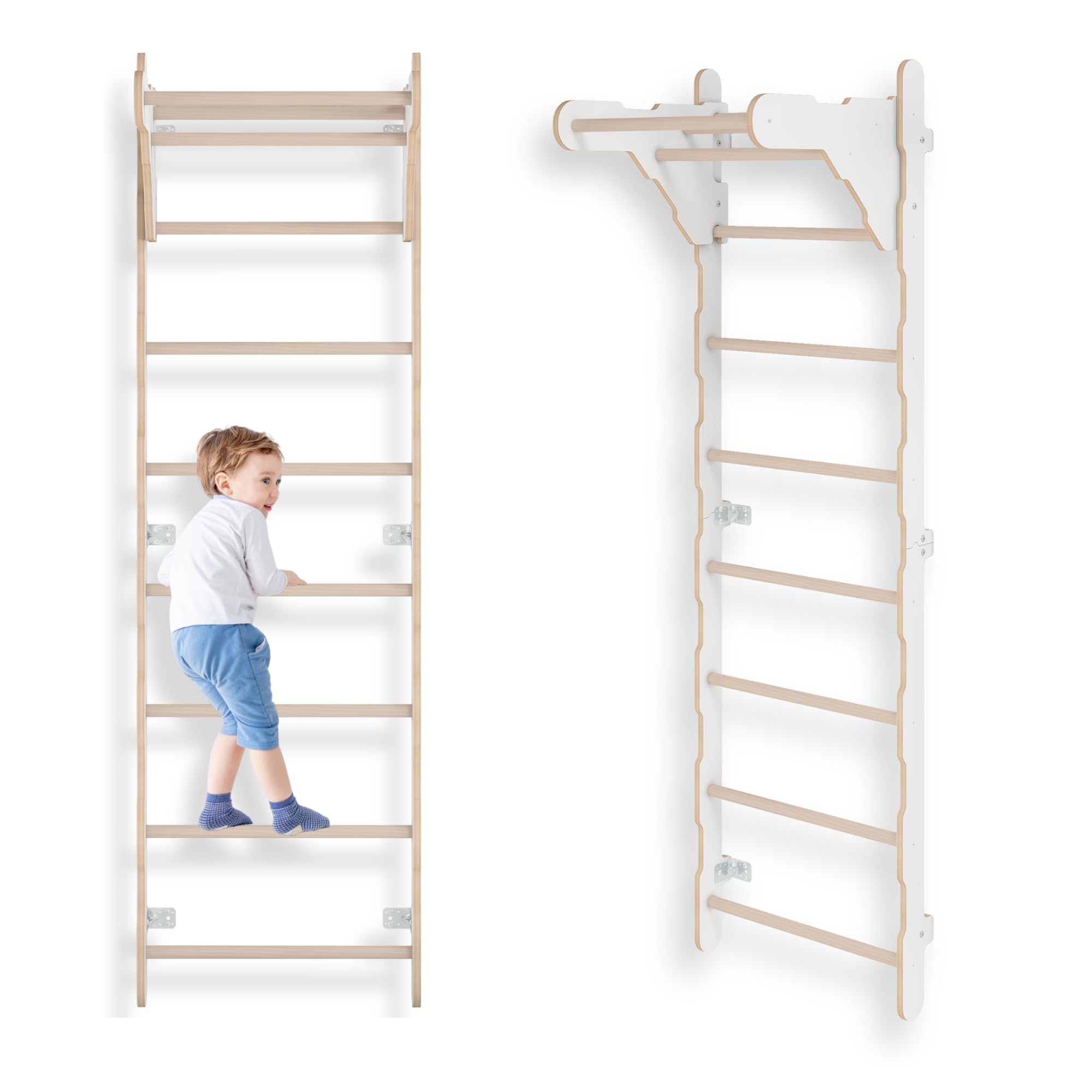 MAMOI® Balansbord 80 x 30 cm, balansbord voor kinderen, schommel voor kinderen, houten schommel, balansbord voor kinderen, balansbord van multiplex, CE | 100% milieuvriendelijk | gemaakt in de EU