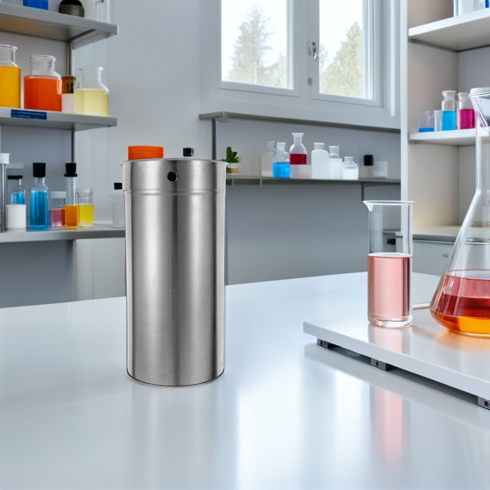 Tubo Di Stoccaggio Per Laboratorio In Acciaio Inossidabile Tubo Per Attrezzature Da Laboratorio Per Strumenti