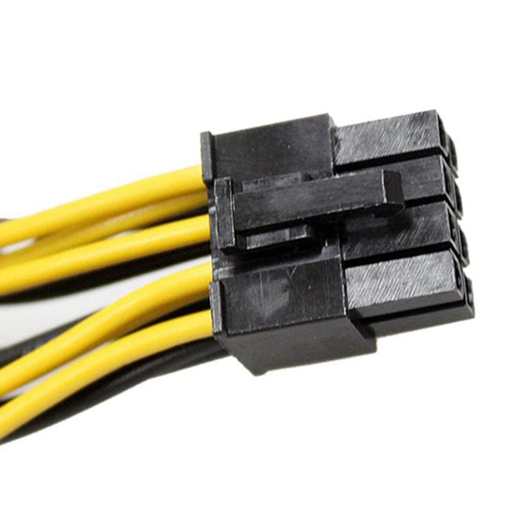 3 x 18AWG 8Pin na Dual 8Pin (6+2) kabel zasilający GPU kabel zasilający do K80, M40, M60, P40, P100, 20 cm