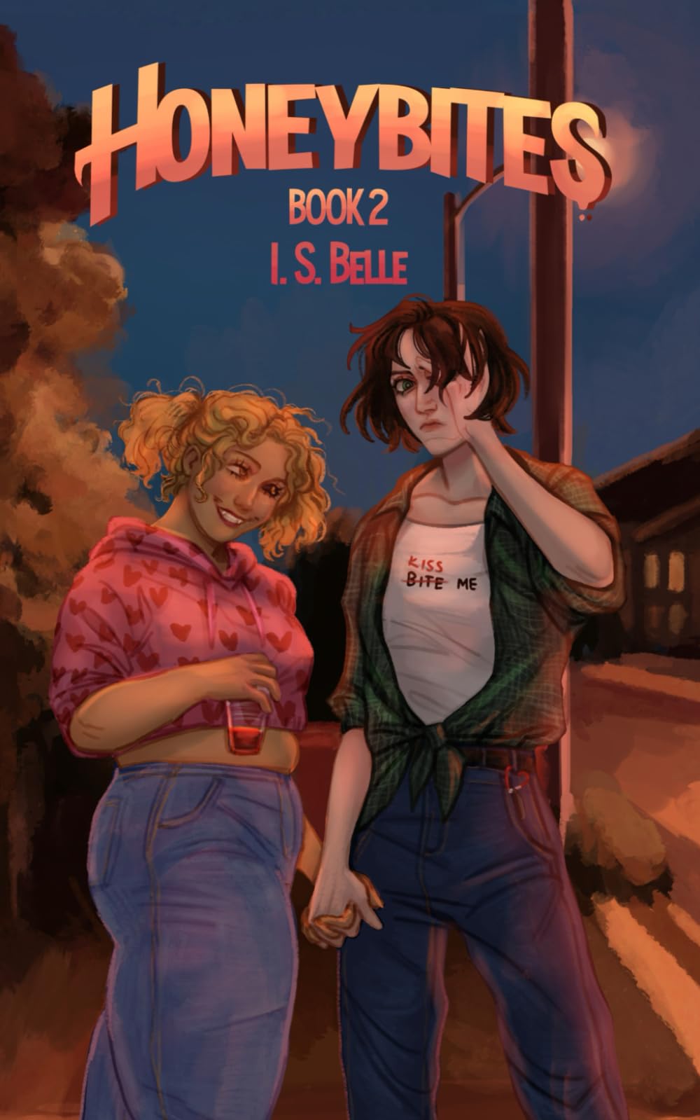 Honeybites: a sapphic vampire romance novella (HONEYBLOODS #2)