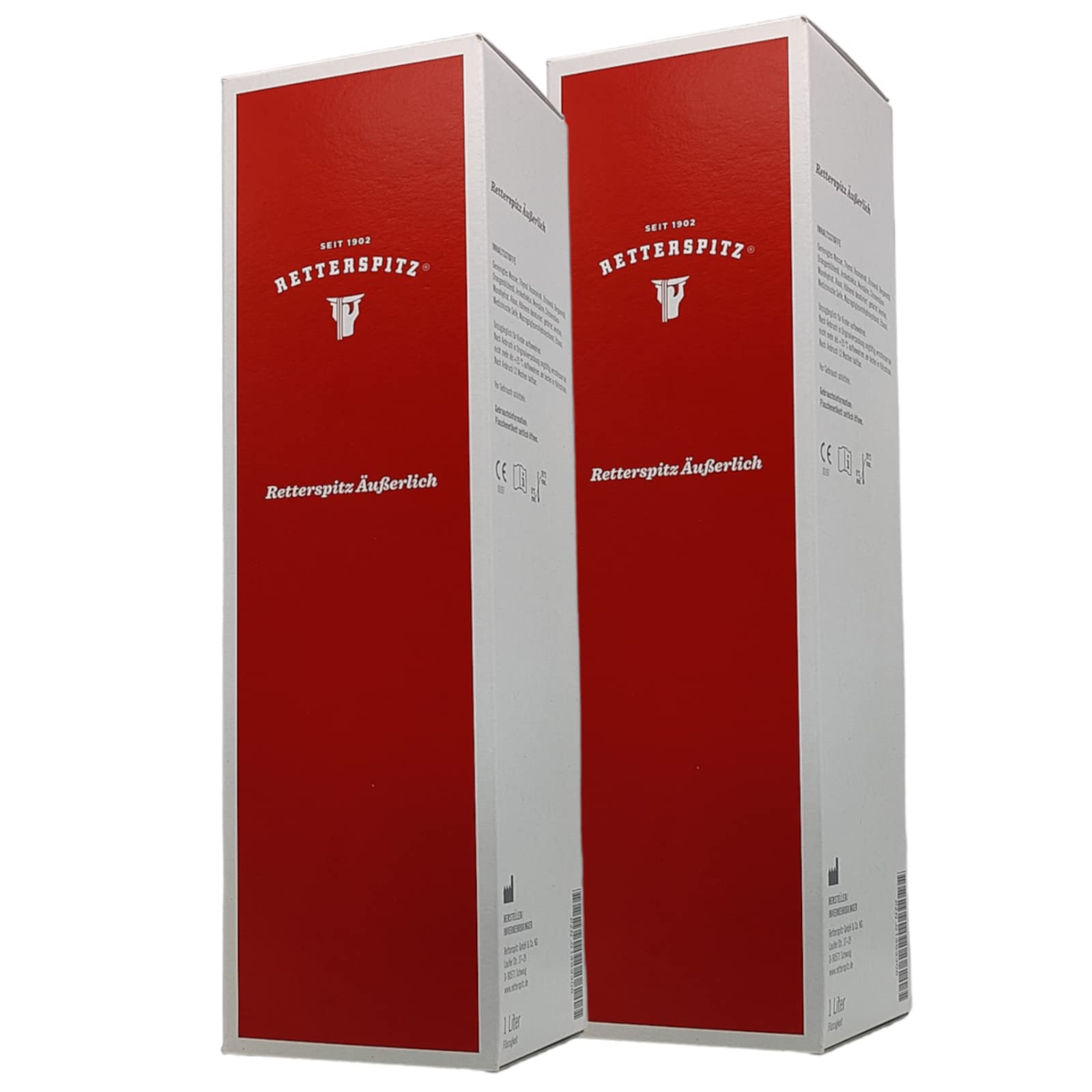 Retterspitz äußerlich I zur äußerlichen Anwendung als Wickel I 2x 1L im Sparset I plus PharmaPerle giveaway