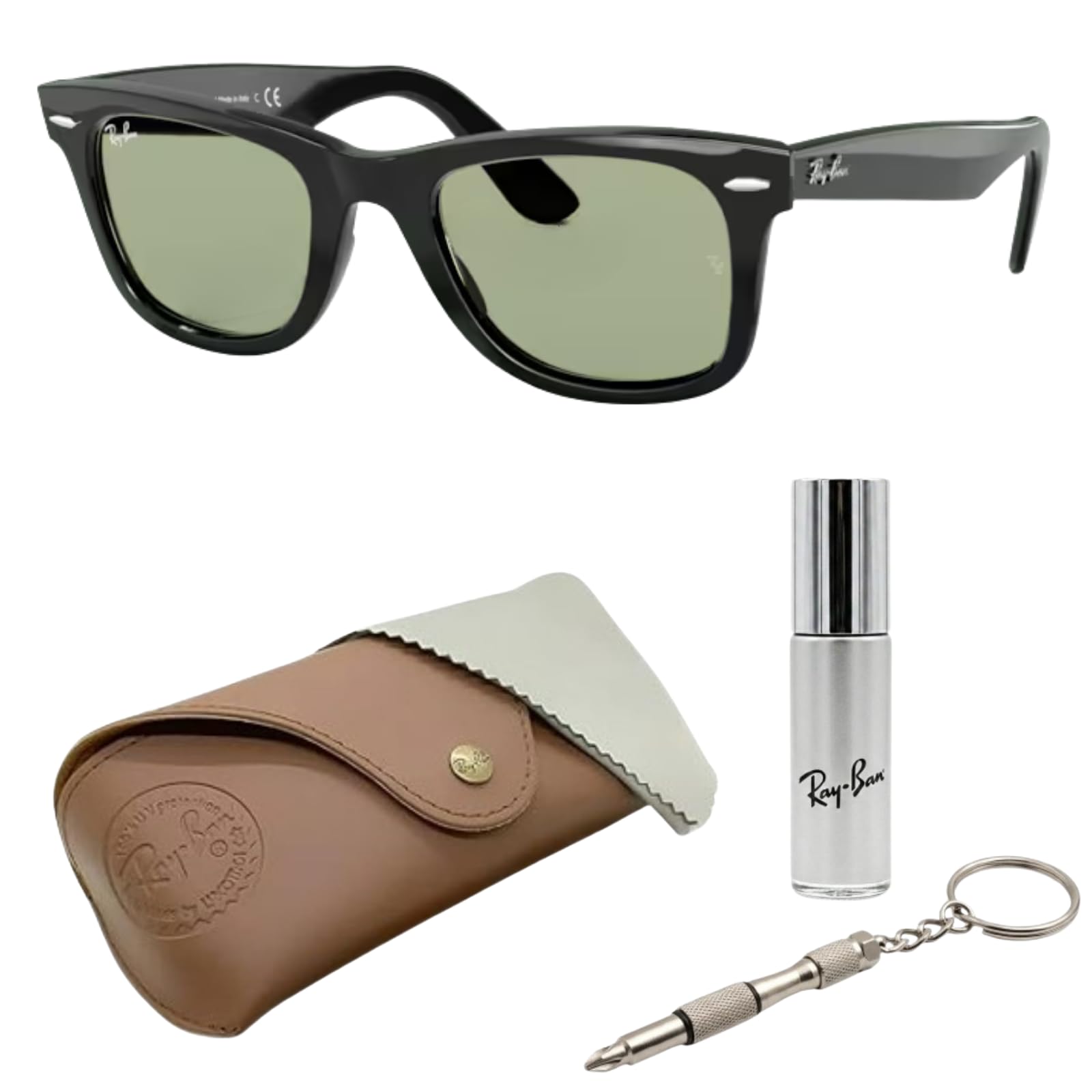 RB2140F ORIGINAL WAYFARER LOW Bridge Sunglasses w/Official Kit