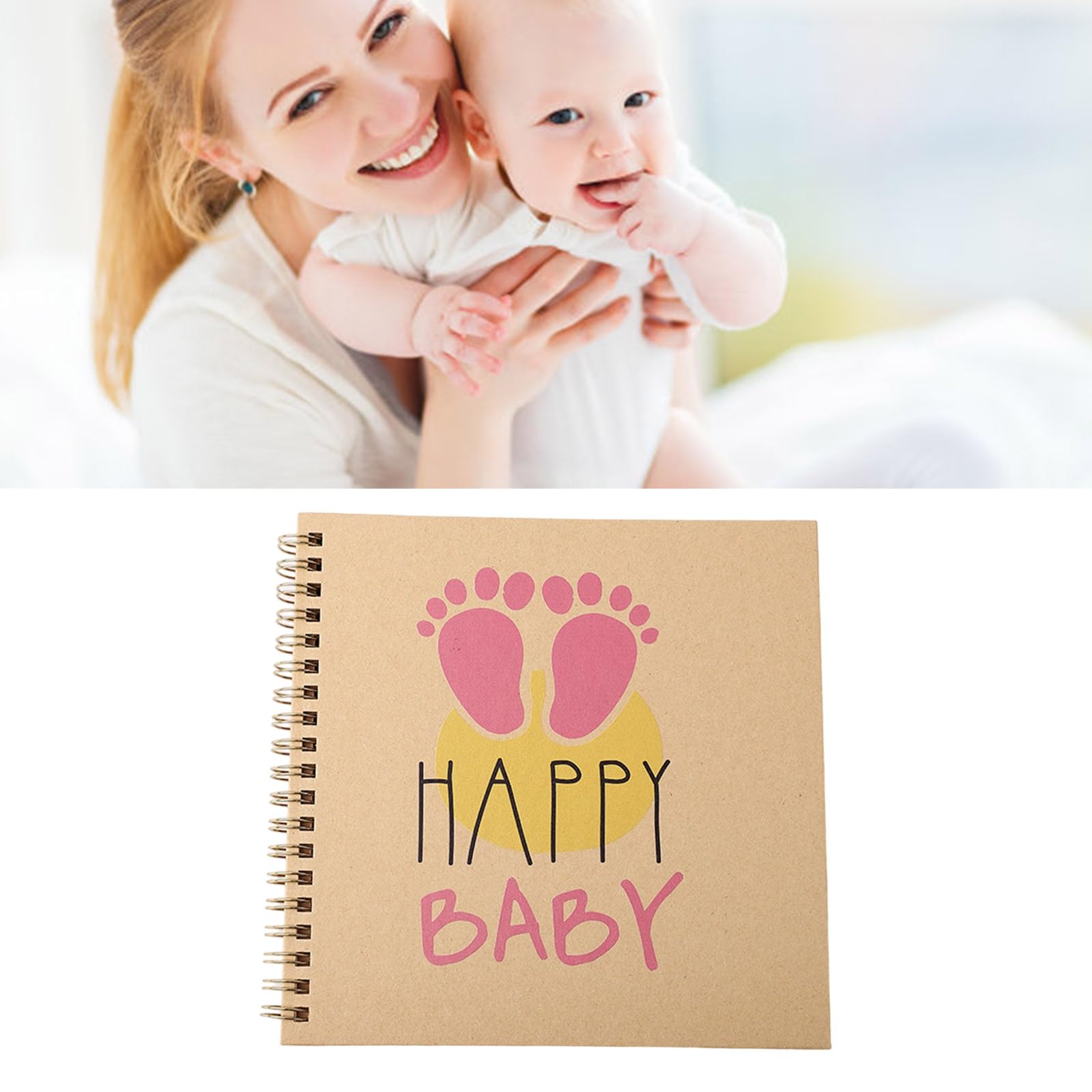 Album dei ricordi per bambini, per attività precoci, con carta sicura e pagine creative, album per il primo anno