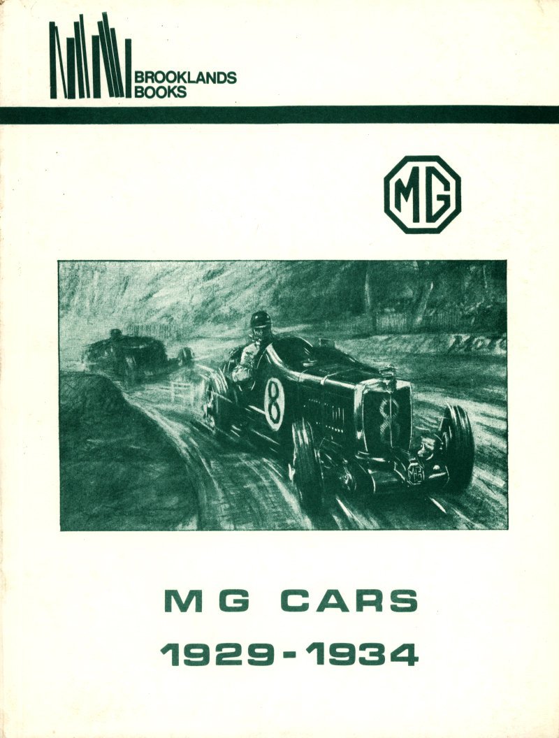 MG Cars 1929 - 1934: collection of magazine articles.