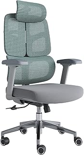 Ergonomic Office Chair 500 LBS Home Mesh Office Chair Comfortable Gaming Desk Chairs Adjustable 90-125° Tilt Rolling Computer Chairs with Wheel 3D Armrest