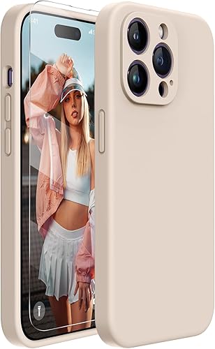 Miniatura 98 de Miracase - Funda diseñada para iPhone 11 con protector de pantalla, funda de goma de silicona líquida, protección total contra caídas y a prueba