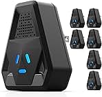 2025 Upgraded Ultrasonic Repeller & Insect Indoor Repeller,Ultrasonic and Repellent for Roach,Rodent,Mouse,Bugs,Mosquito,Mice,Spider,Ant,3 Mode Switching,6 Packs