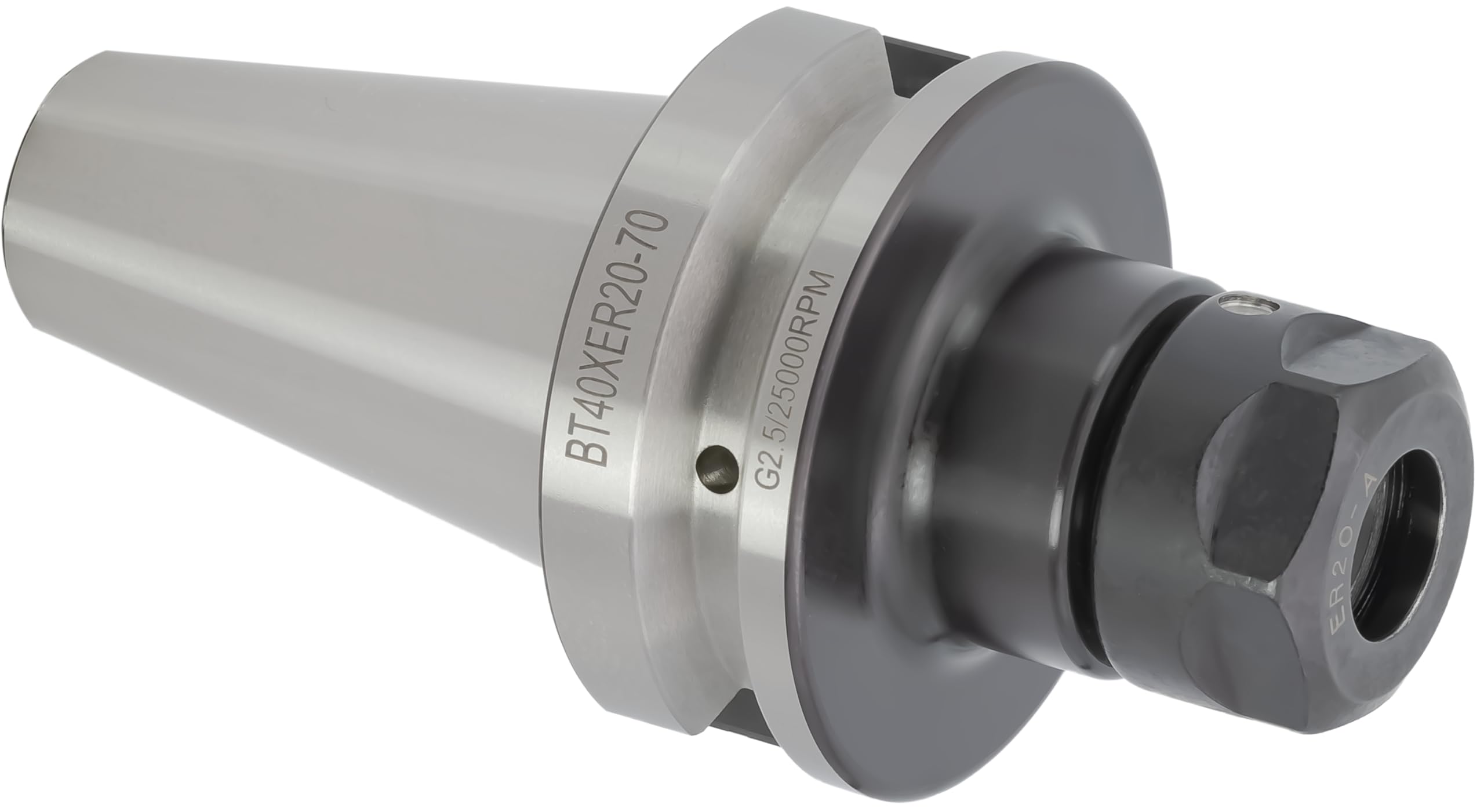 4 pcs High-Speed BT 40 Taper ER-20 Collet Chuck Tool Holder, 2.76