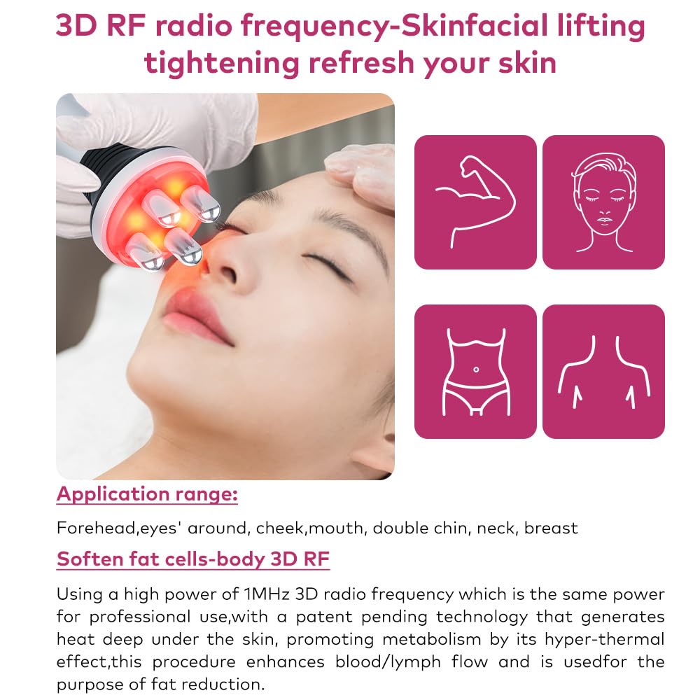 Elitzia 6 in 1 Body Sculpting Cavitazione 80 K Macchina per bruciare i grassi Macchina per cavitazione Vacuum RF EMS Skin Tightening RF Ridurre le Rughe Radiofrequenza Ultrasuoni Saloni Spa Uso