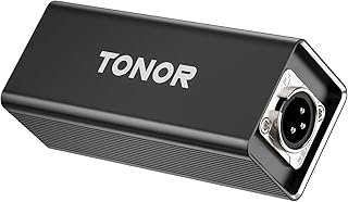 TONOR Dynamic Microphone Preamp Booster for Shure SM7B, Professional Mic Voice Amplifier Preamplifier, Ultra-Clean Gain for Broadcast Podcast Gaming Streaming Recordings Studio Singing TA20