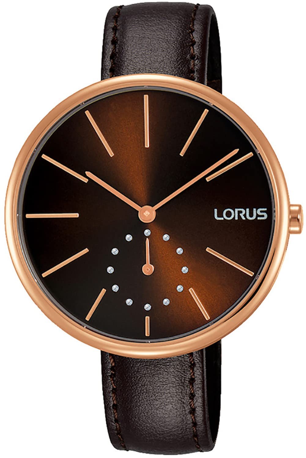Lorus Woman RN424AX9 - Orologio Analogico Al Quarzo, Con Cinturino In Pelle, Classico - 4