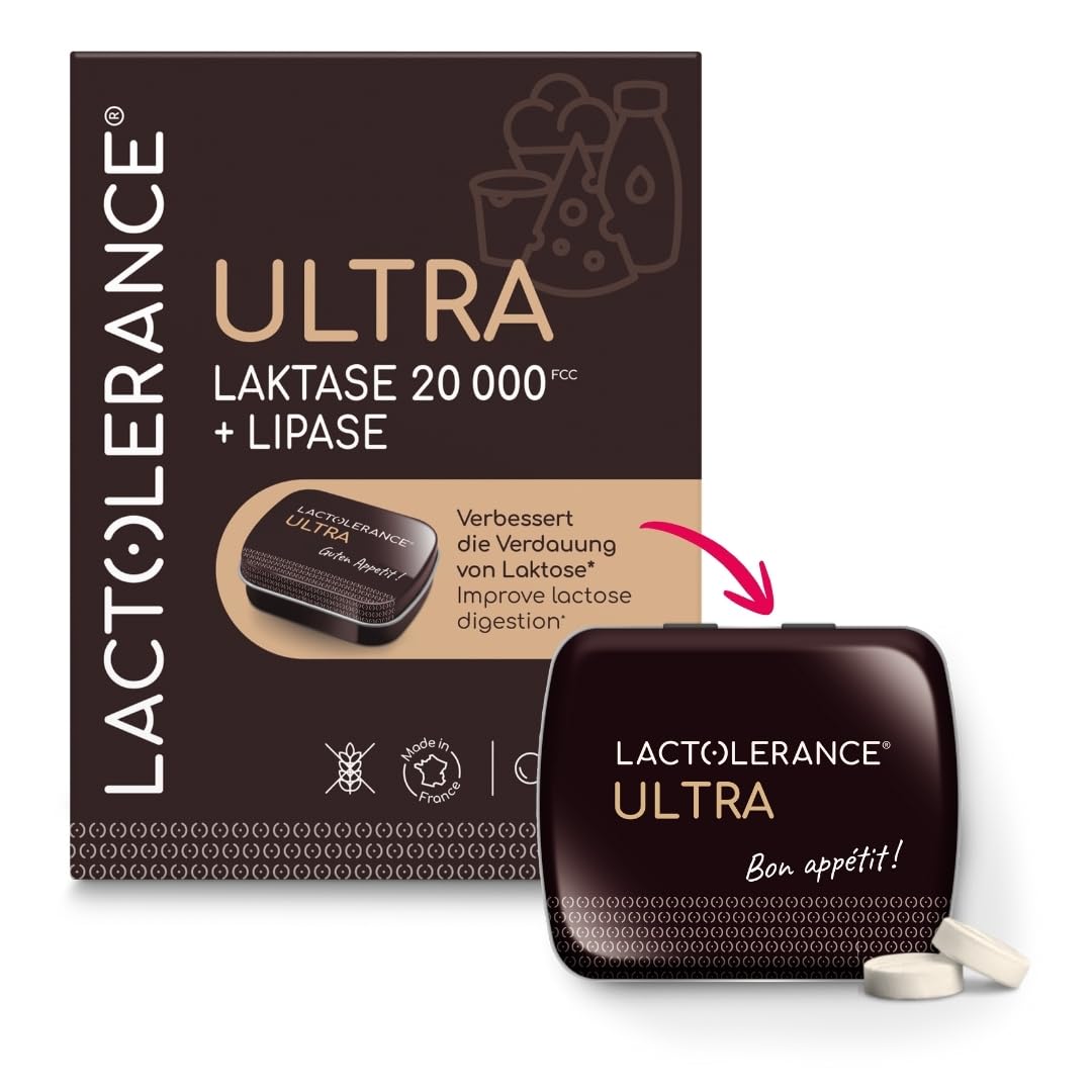 LACTOLERANCE Kennenlern-Set ULTRA & 1/DAY, Laktase, Lipase, Probiotika